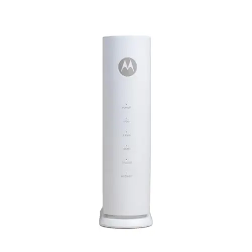Motorola MNQ1525 WiFi 7 Router in white