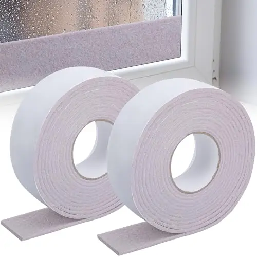 moonoom two rolls of beige thick felt condensation absorber strips