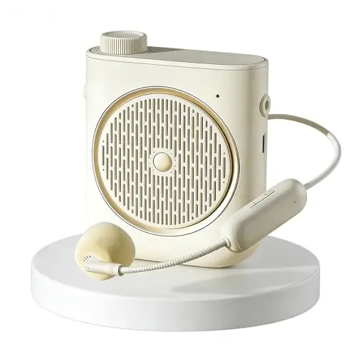 Cetgrso mini voice amplifier with wireless headset microphone