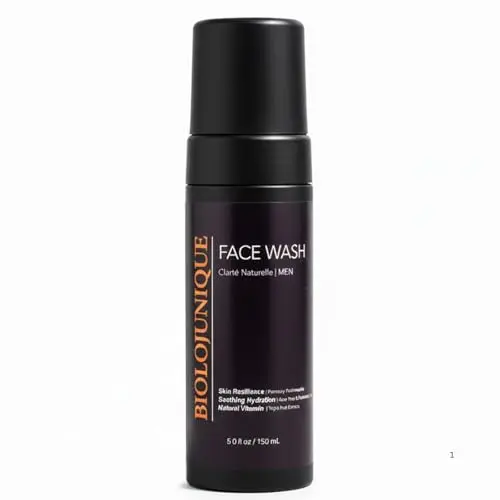 BIOLOJUNIQUE Mens Instant Foaming Facial Cleanser bottle
