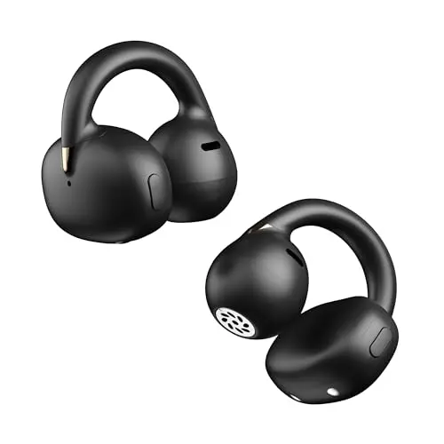 OHAYO A7 black open-ear clip-on headphones