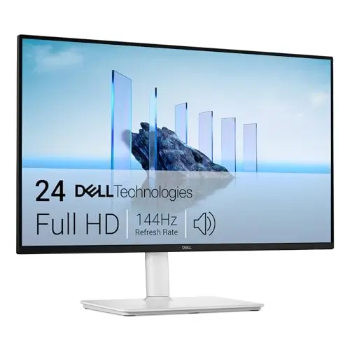 Dell S2425HSM 24-inch white gaming monitor