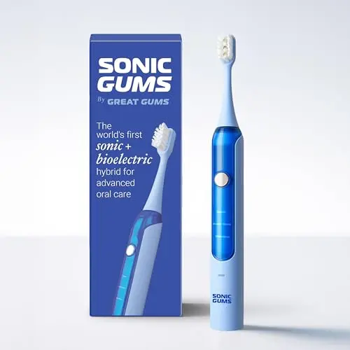 Sonic Gums bioelectric extra soft toothbrush for sensitive gums and recession