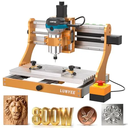 LUNYEE 3020 Nova fully assembled CNC machine