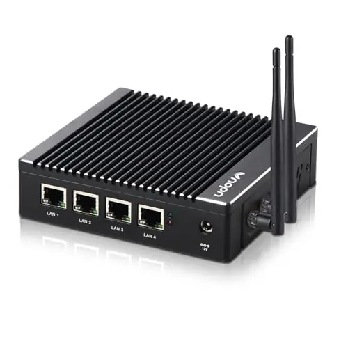VNOPN fanless firewall mini PC appliance with Intel J3710