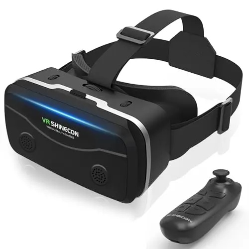 White CoCerKet VR glasses with controller