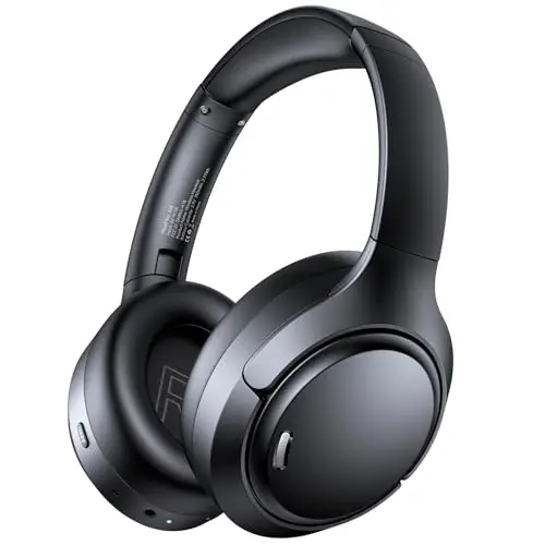 TAGRY A18 over-ear wireless headphones with ANC in black