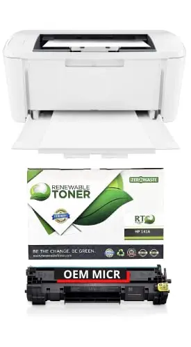Renewable Toner RT M110we compact wireless check printer