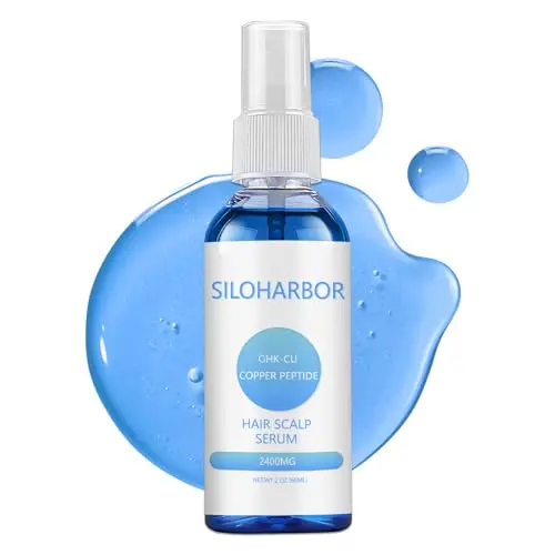 Siloharbor copper peptide hair growth serum spray