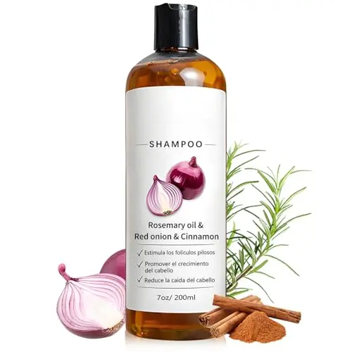 Generic Onion Biotin and Rosemary Shampoo bottle