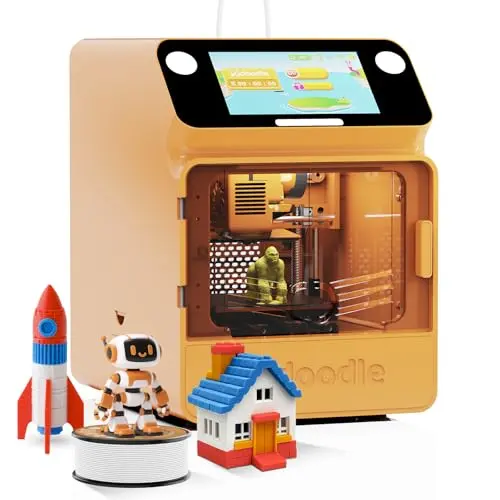 SUNLU Kidoodle orange 3D printer with touch screen