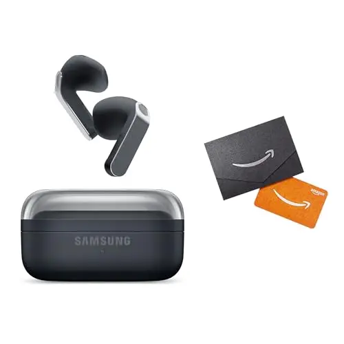 Samsung Galaxy Buds 4 true wireless earbuds in black with new blade design