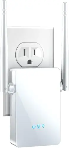 AERVY New Gen WiFi extender with two antennas