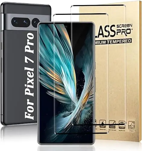 AYCFING 2-Pack Tempered Glass Screen Protector for Pixel 7 Pro